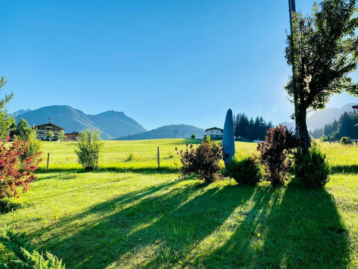 Ferienwohnung Haus Asslaber Hochfilzen Exterior foto