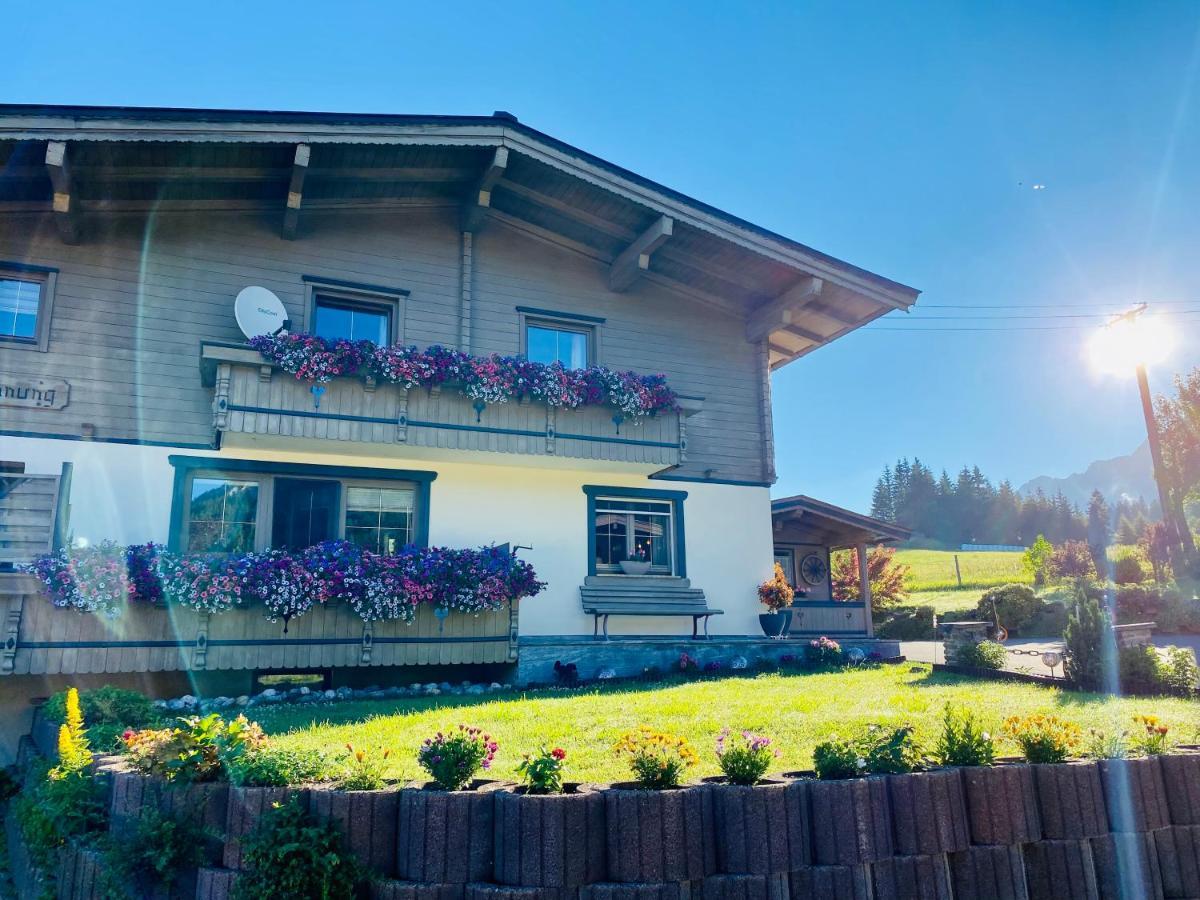 Ferienwohnung Haus Asslaber Hochfilzen Exterior foto